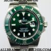 Rolex Submariner Green Dial 904L Steel Bracelet l Swiss ETA 3135 Rolex Super Clone Movement - Image 2