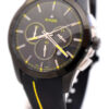 Rado Hyperchrome Full Black Rubber Strap Watch - Image 2