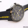 Rado Hyperchrome Full Black Rubber Strap Watch