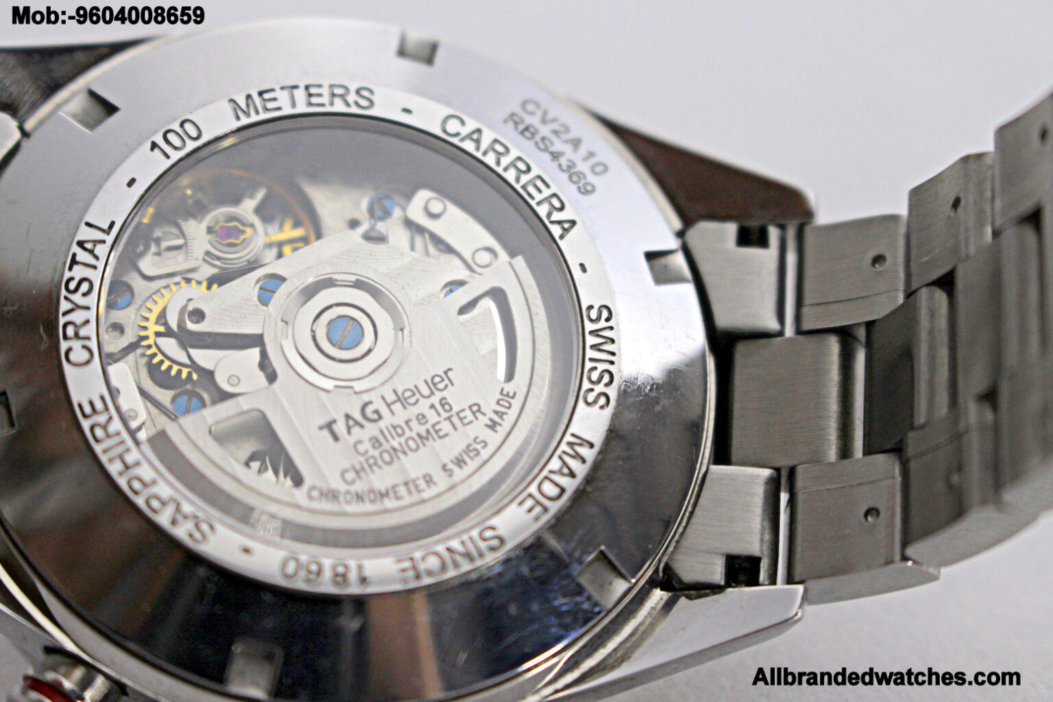 tag heuer calibre 16 movement