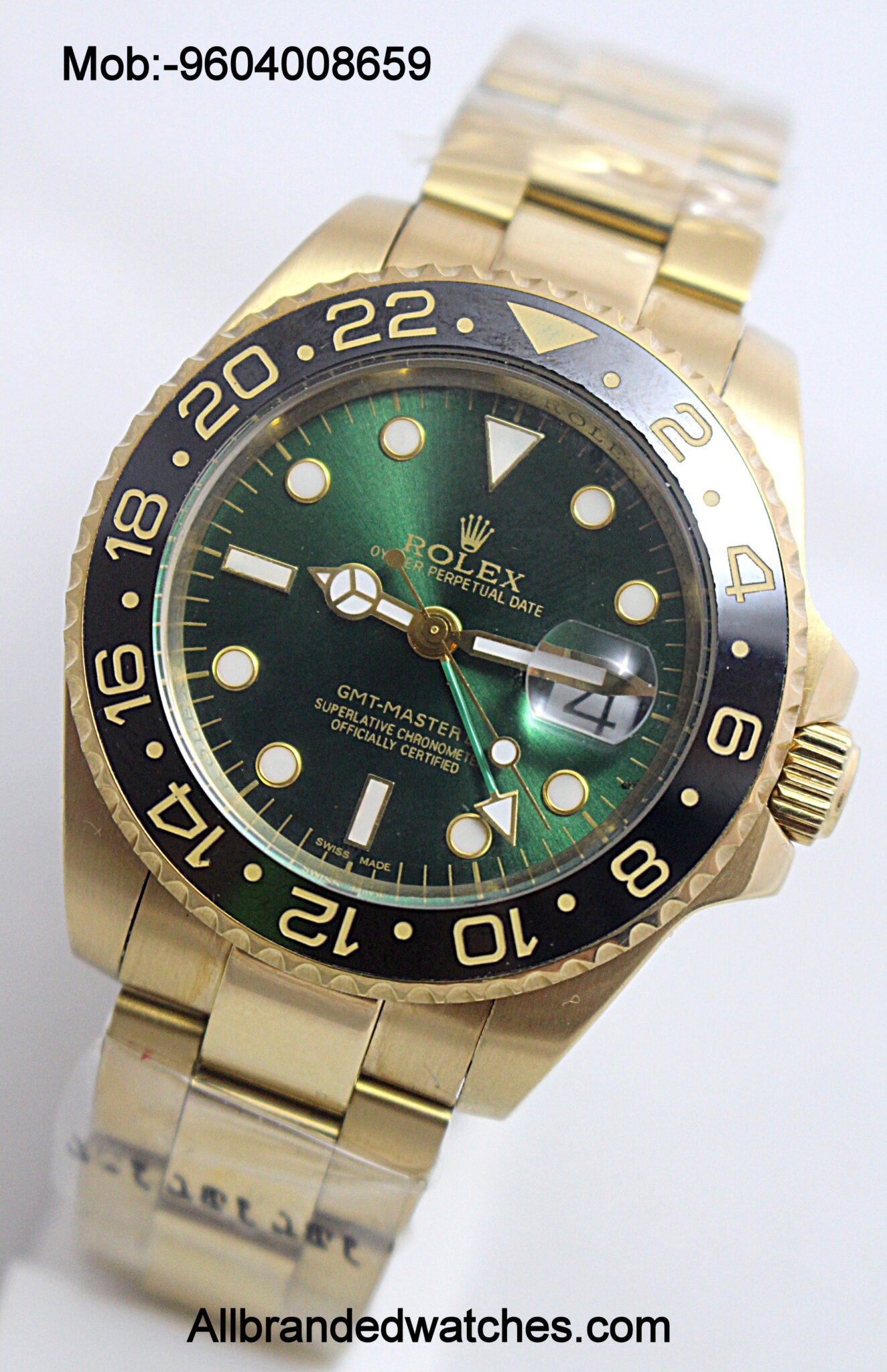 chocolate rose gold watch