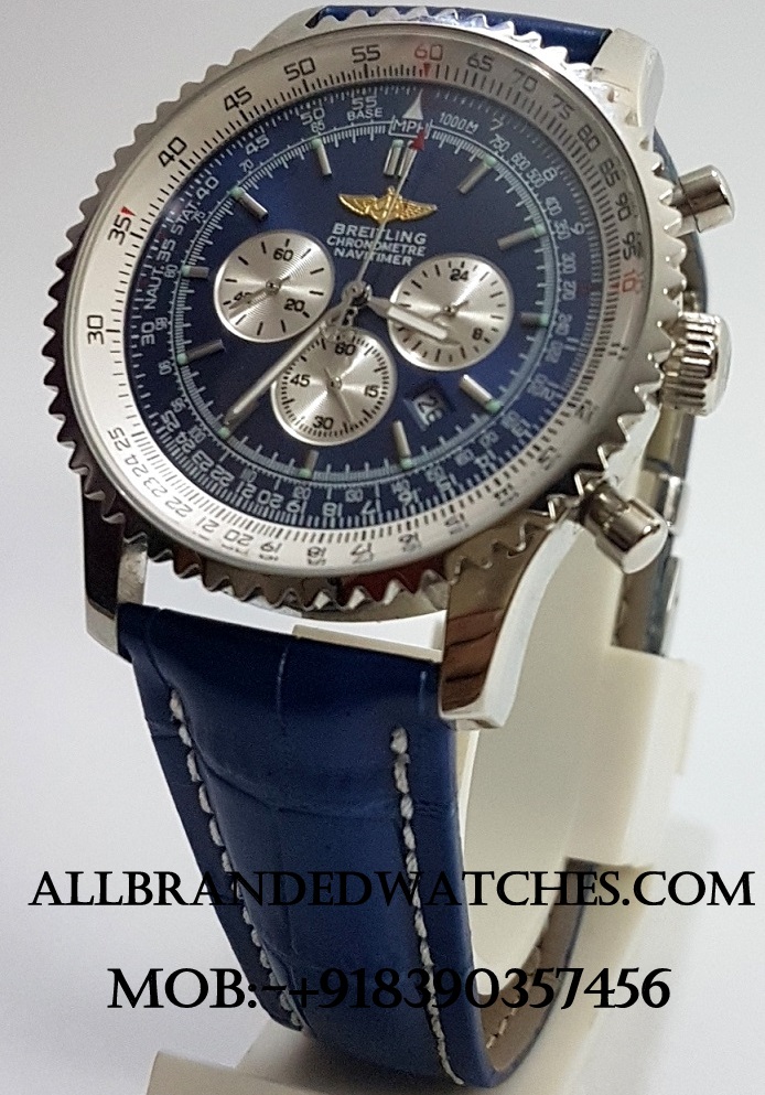 Breitling Navitimer Chronometre Blue Dial Watch Allbrandedwatches Com - Breitling Navitimer Wall Clock