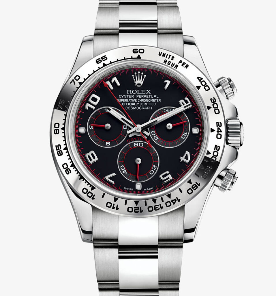 Rolex Daytona Project X Red & Black I Swiss Eta 4130 Rolex Super Clone 